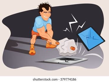 Image result for Man Smashing Computer Meme