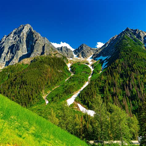 Download wallpaper 2780x2780 slopes, hills, mountains, grass, landscape ...