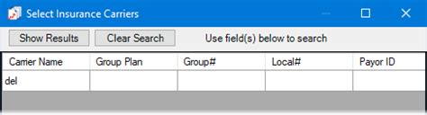 Image result for Insurance Carrier Code List