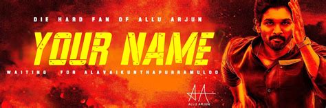 Allu Arjun Movie Font Generator - Life Liker.in