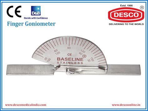 Goniometer Metal | Manufacturers, Exporters & Suppliers | Desco