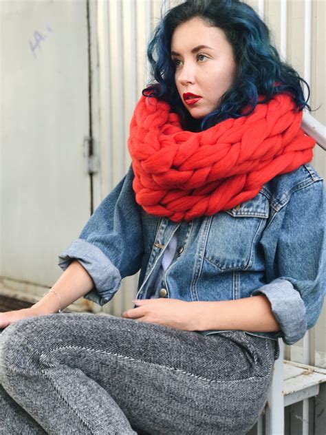 Image result for Knit a Loop Scarf