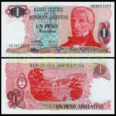 阿呆雜貨 現貨實拍 阿根廷 1比索 1983-1984 現貨 全新 無折 真鈔 紙鈔 鈔票 紅色 五色錢 具收藏價值商品 | 蝦皮購物