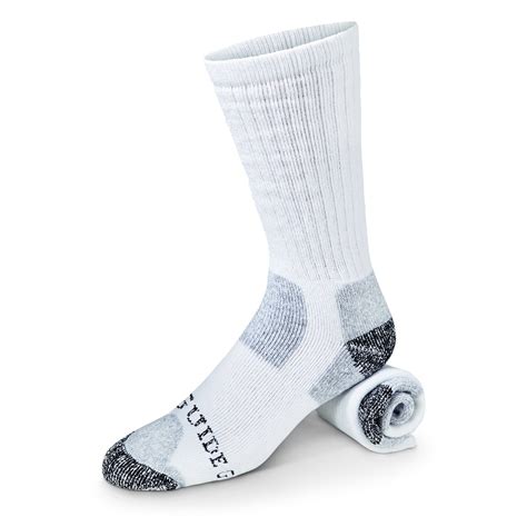 Buy Guide Gear Xtreme Steel Toe Work Socks, 6 Pairs Online at ...