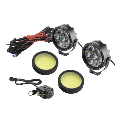 Motorfans L7 V3 LED Auxiliary Light – 14,000 Lumen Motorcycle Lights ...