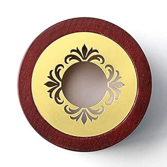 Java Trade Vintage Wax Seal Solid Wood Frame Melting Glue Beads Heater ...