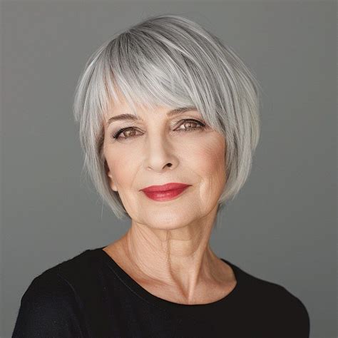 101 Chic Short Hairstyles For Women Over 70: Low-Maintenance Looks For ...