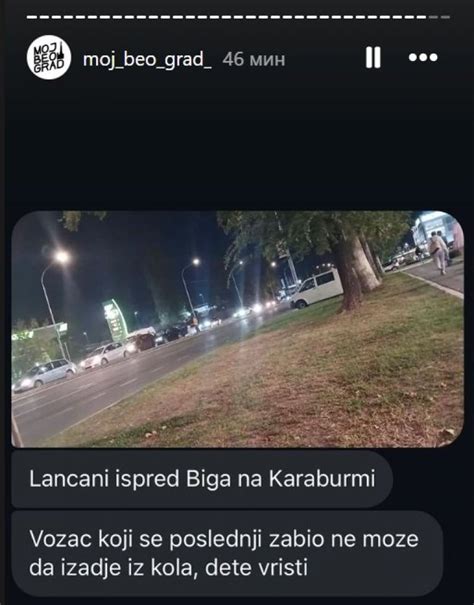 "VOZAČ ZAGLAVLJEN U AUTU, DETE VRIŠTI!" Lančani sudar kod tržnog centra ...