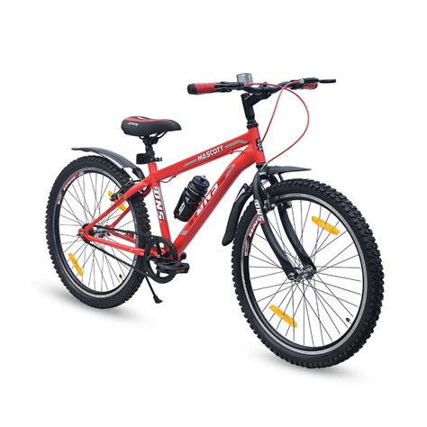 Buy DNS Bikes Mascott Unisex Cycle 24T 85% Assembled with Water Bottle ...