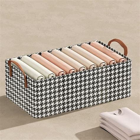 Juflix Compartment Foldable Grey Fabric Wardrobe Jeans, T-Shirt, And ...