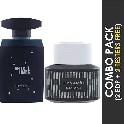 Buy MARYAJ AFTER DARK POUR HOMME EDP 100ML & DYNAMIC FOR HIM EDP 100 ML ...