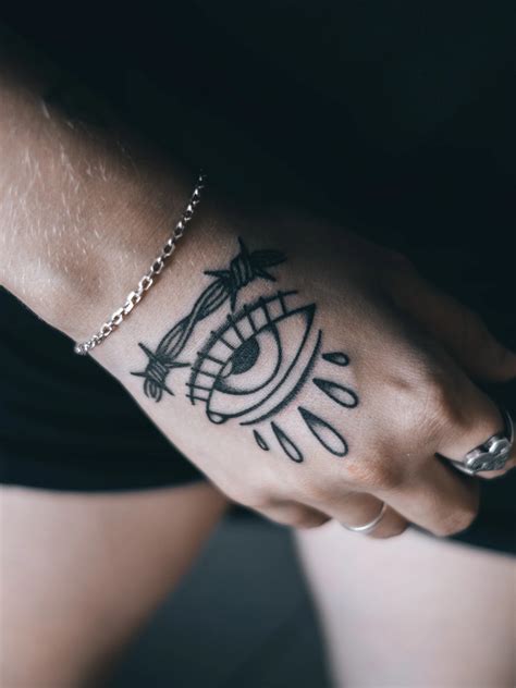 Realistic Eye Tattoo