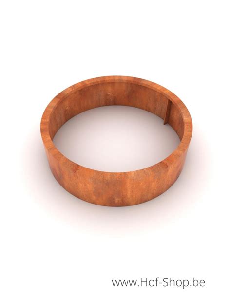 Roedg 150 x 15 cm - Cercles d’Arbre Geroba en acier corten