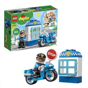 LEGO Duplo Police Bike Building Blocks - Duplo Police Bike Building ...