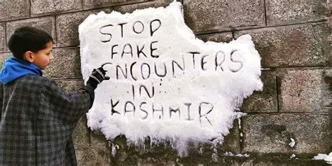 kashmir simmering after two fake encounters ground situation