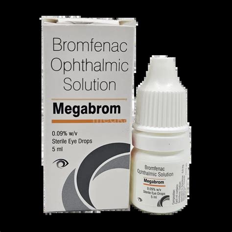 MEGABROM EYE DROPS 5 ML : View Price, Combination and Alternatives ...