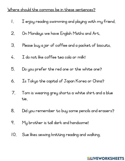 Image result for Comma Use