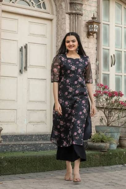 Organza Kurti - Buy Organza Kurti online at Best Prices in India ...