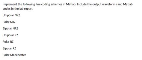 Image result for Modulation of Line Code Schemes Lab