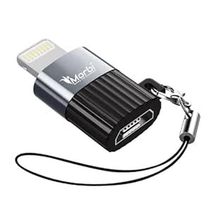 Compact Micro USB to Lightning OTG Adapter - High-Speed Data Sync and ...