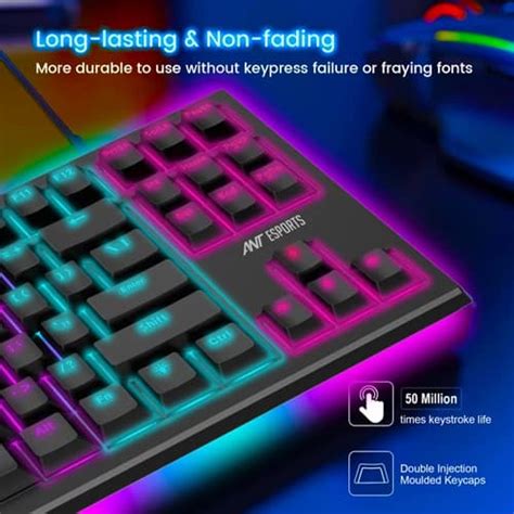 Buy Ant Esports MK1800 TKL Gaming Keyboard, Blue Switches