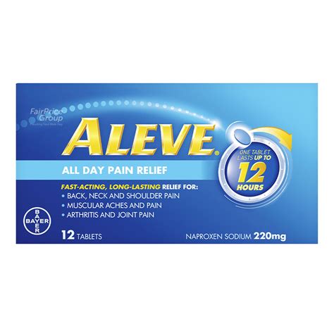 Aleve Pain Relief Tablets | NTUC FairPrice