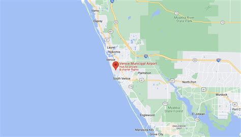 Fly Private to Venice Municipal Airport