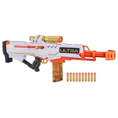Buy Nerf Ultra Pharaoh Blaster, 10-Dart Clip, Includes 10 Nerf Ultra ...