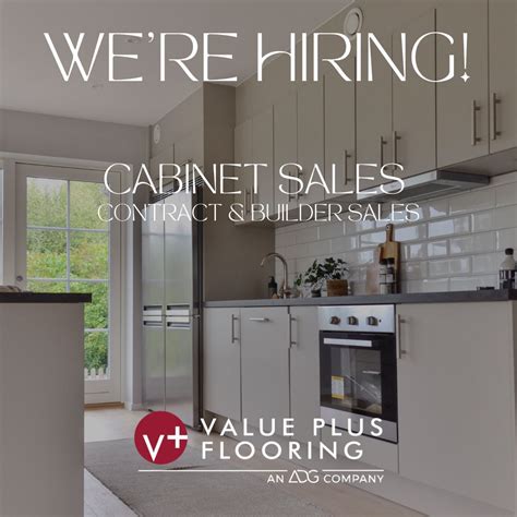 Value Plus is looking for a Cabinet Sales Professional for contract and ...