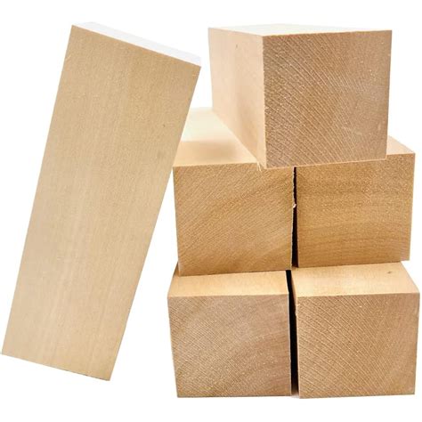 Thiecoc 6 Pcs Basswood Carving Blocks - 6x2x2 Inch India | Ubuy