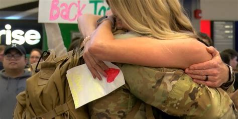 Back home: Soldiers land in Evansville after Iraq deployment