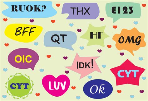 Seamless design of Abbreviations words with colorful background 10705444 Vector Art at Vecteezy