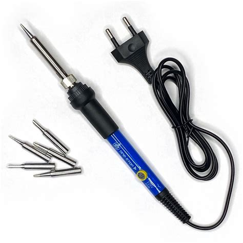 Mcare 60W 220V Temperature Adjustable Electric Solder Soldering Iron ...