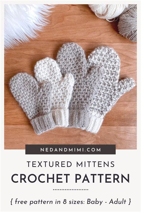 Image result for Crochet Mittens Tutorial