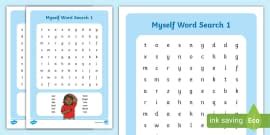 'ch' Word Search