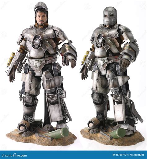 Iron Man Mark 1 editorial stock photo. Image of fantastic - 26789773