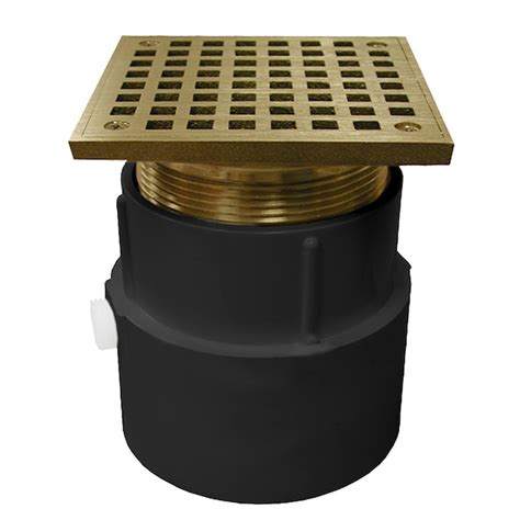 Jones Stephens 4-in PVC Over Pipe Fit General Purpose Drain Base with 3 ...