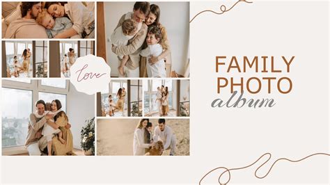 Family Photo Album Template – Free Google Slides Template - NEW!