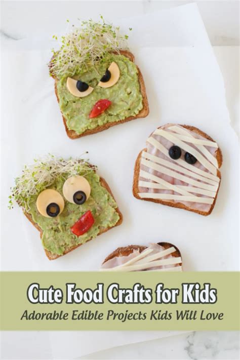 Buy Cute Food Crafts for Kids: Adorable Edible Projects Kids Will Love ...