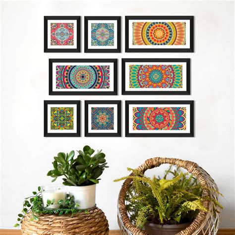Ethnic Indian Mandala Canvas Painting | Embrace the Serenity of Art ...