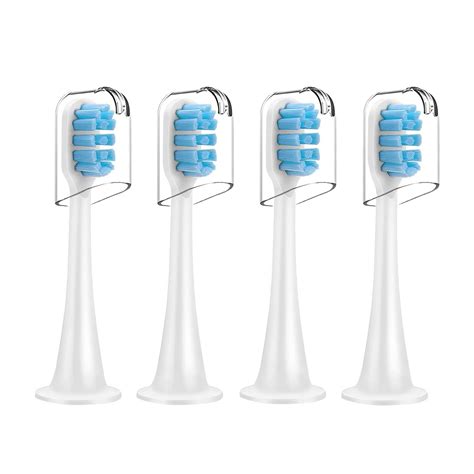 ELEPHANTBOAT® 4 PCS MI Toothbrush Head for Mi Home T300 T500 Series ...