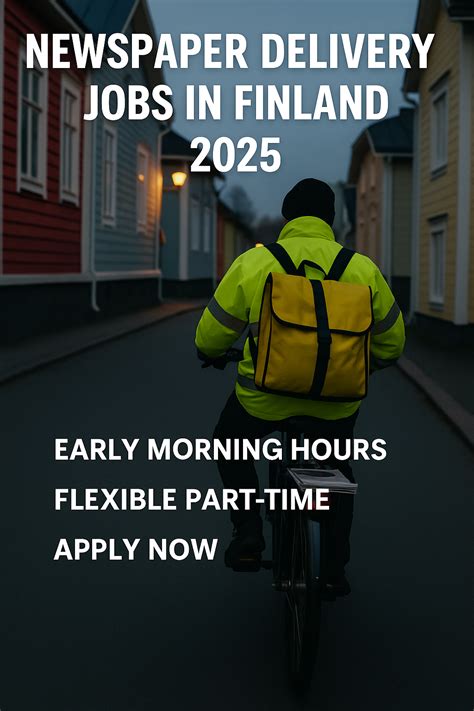 📦 Finland 2025 Jobs - Mail Sorting, Newspaper & Leaflet Delivery: Top ...