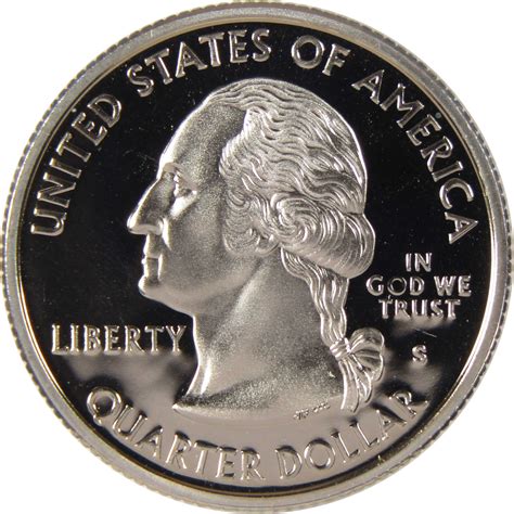 2000 S Maryland State Quarter Clad 25c Proof Coin