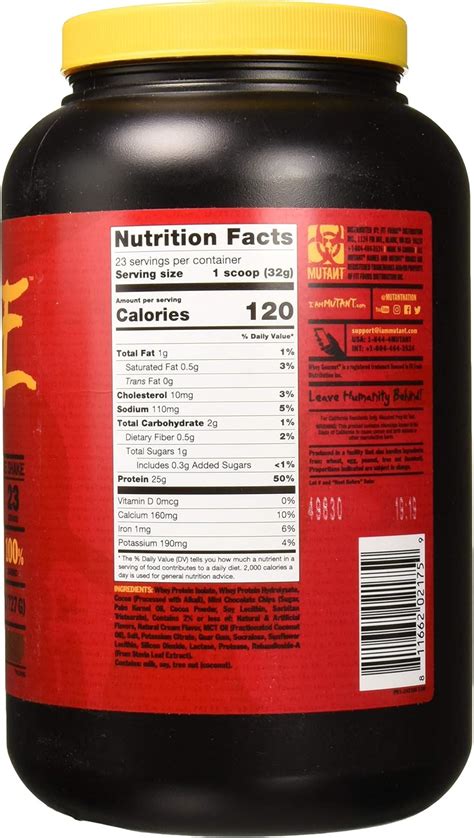 Buy Mutant ISO Surge Whey Protein Isolate Powder Acts Fast to Help ...