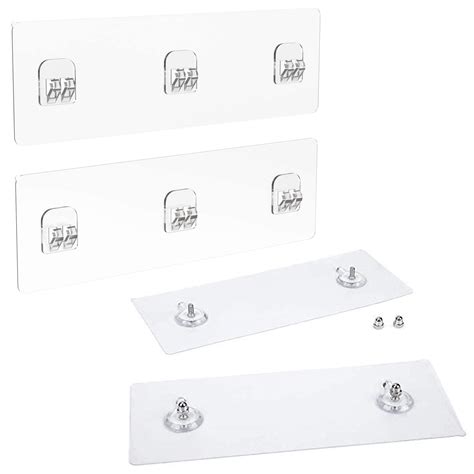 Buy GeekDigg Adhesive Sticker for no Drilling Shower Caddy ...