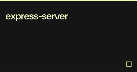 Image result for Express Server Examples