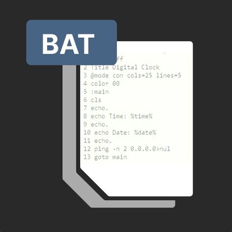 How to Open a File Using a Bat File 的图像结果