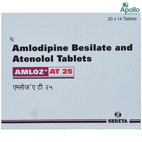 AMLOZ AT 25MG TABLET Price, Uses, Side Effects, Composition - Apollo ...