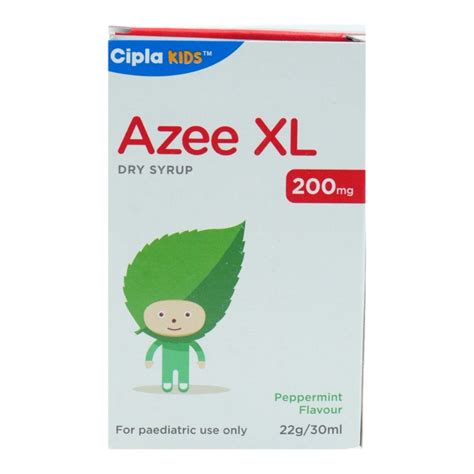 Buy Azee XL 200 mg Peppermint Dry Syrup online | Uses, Side Effects ...