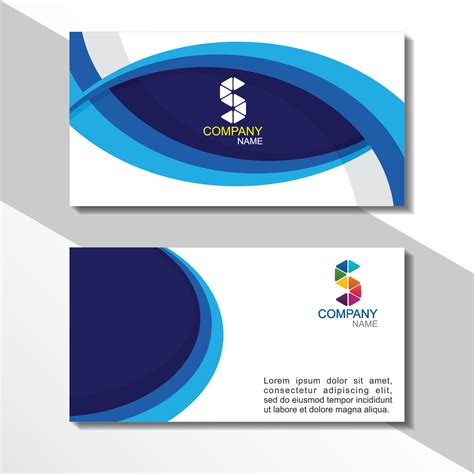 Creative Business Card Design Vector 的图像结果